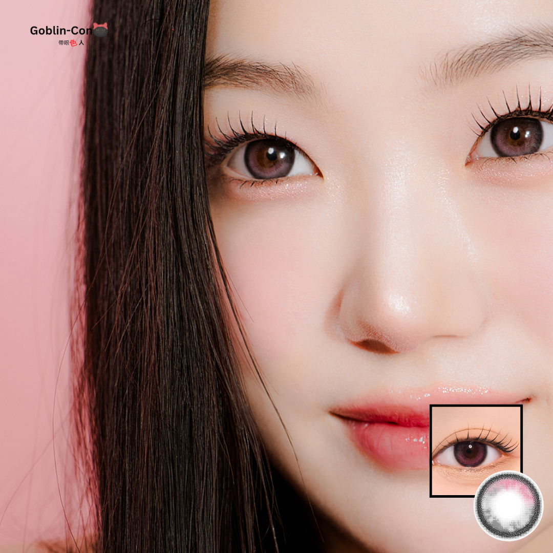 [月拋] LENSSIS 1 Month NOI AshPink 月拋彩妝隱形眼鏡｜每盒2片