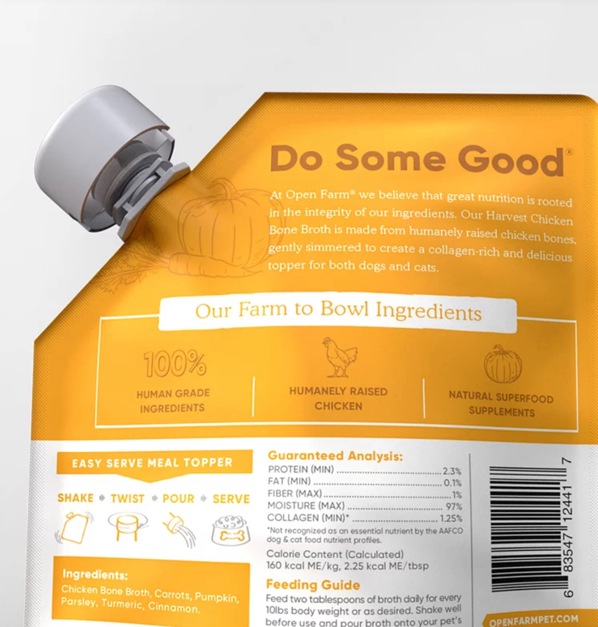 OPEN FARM 走地雞鮮熬骨湯12fl oz