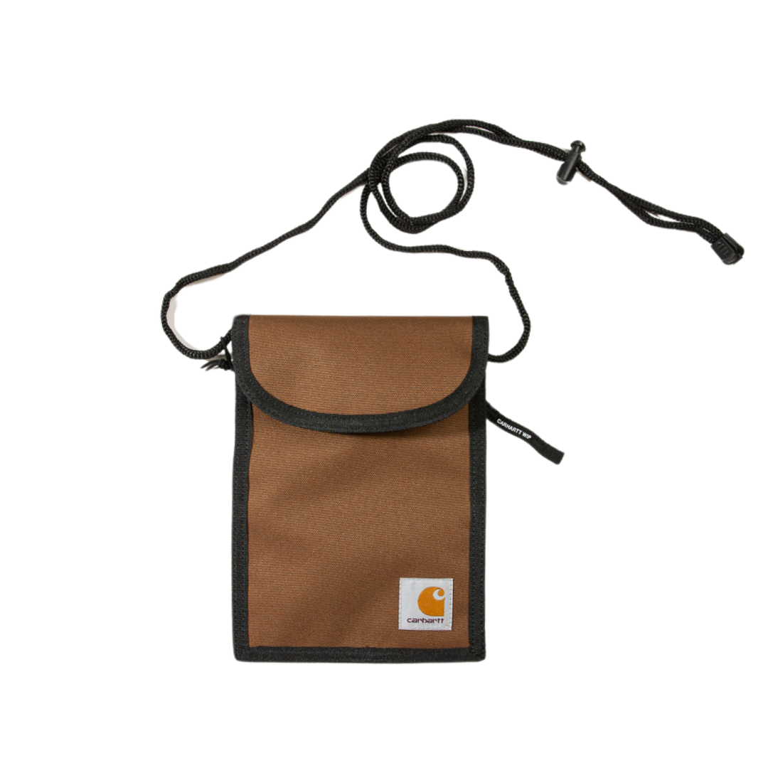 Carhartt WIP 護照套 證件包 旅行小包 黑色 深咖啡 【 FUZY 】- B205090