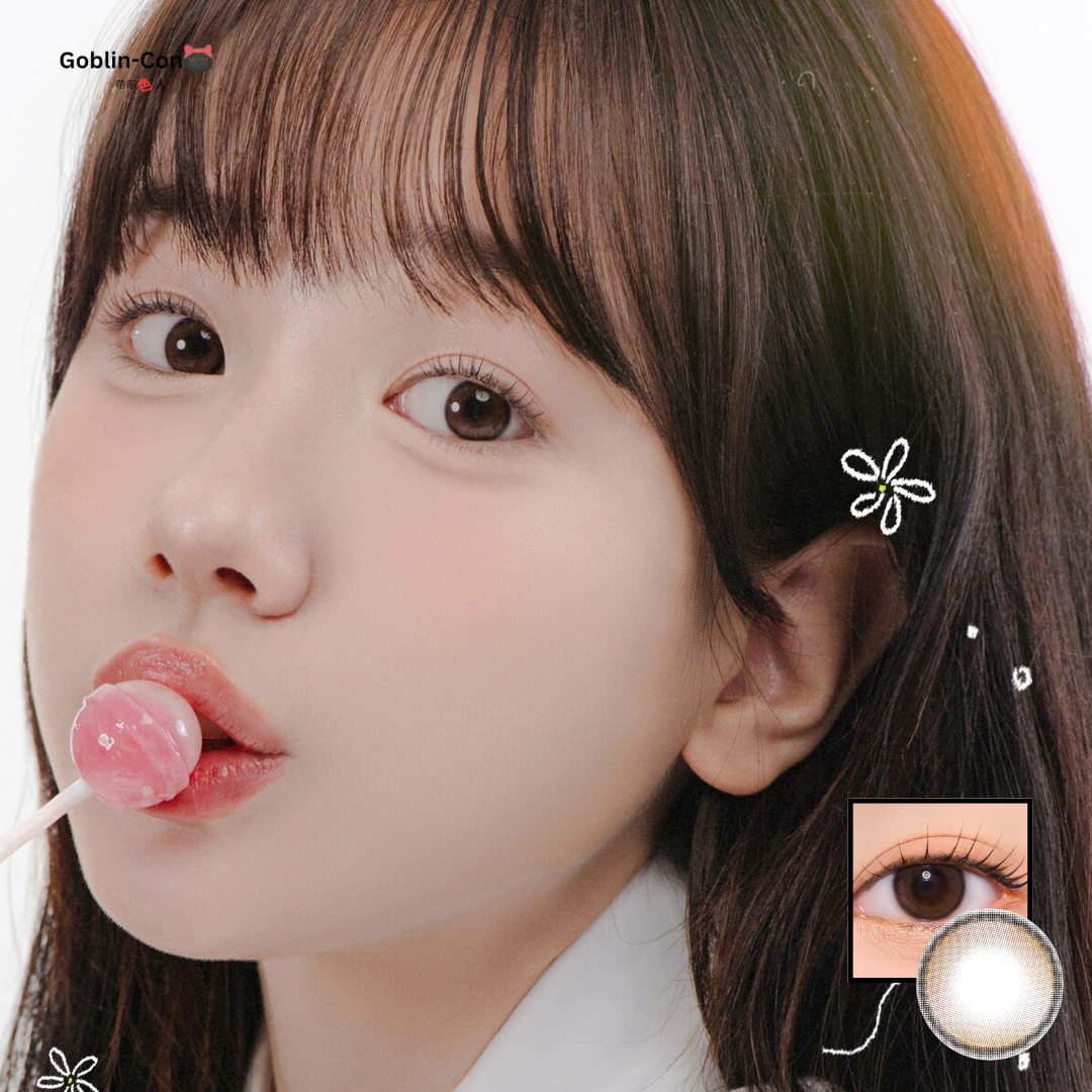 [月拋] LENSSIS 1 Month A-TEEN Brown 月拋彩妝隱形眼鏡｜每盒2片