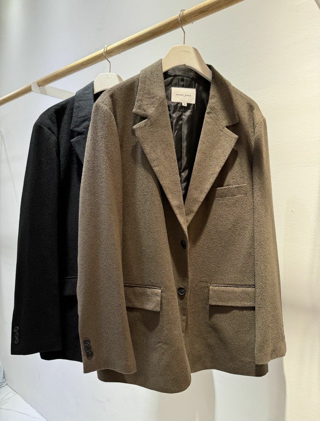 淨色西裝褸 Crunky_youth-069JK