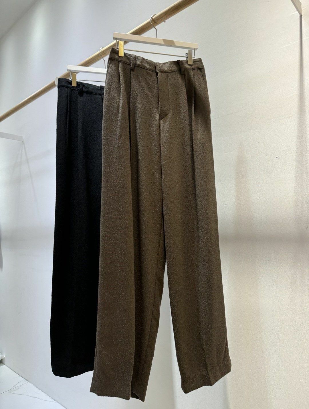 淨色鬆身西褲 Crunky_youth-070P