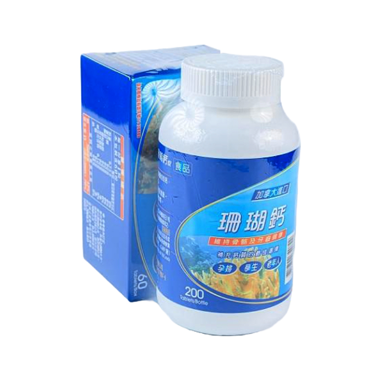 【中旗生技】維立固Plus珊瑚鈣錠