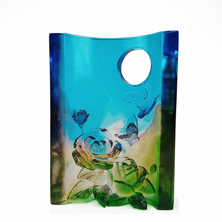 鹿港窯|花好月圓 琉璃擺飾:幸福與圓滿的象徵