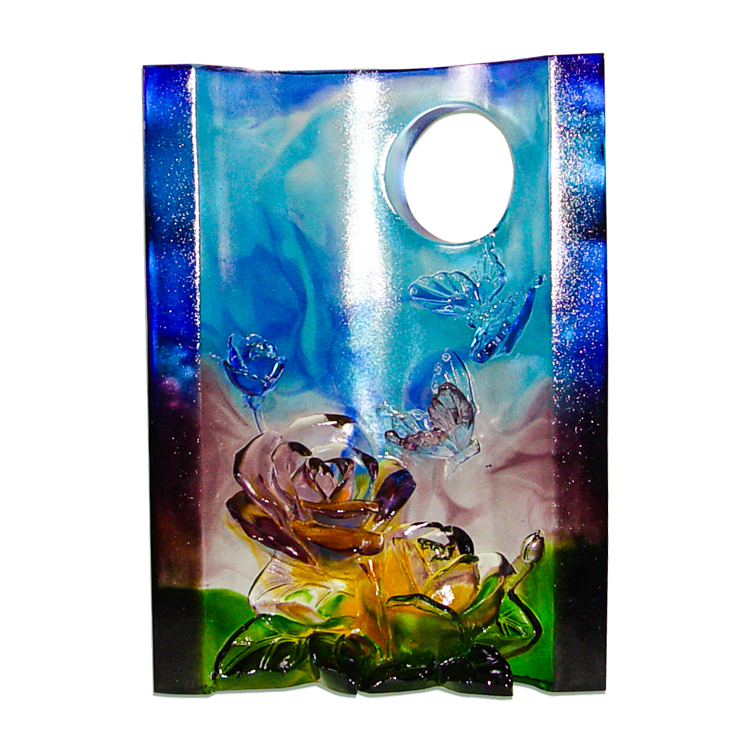 鹿港窯|花好月圓 琉璃擺飾:幸福與圓滿的象徵