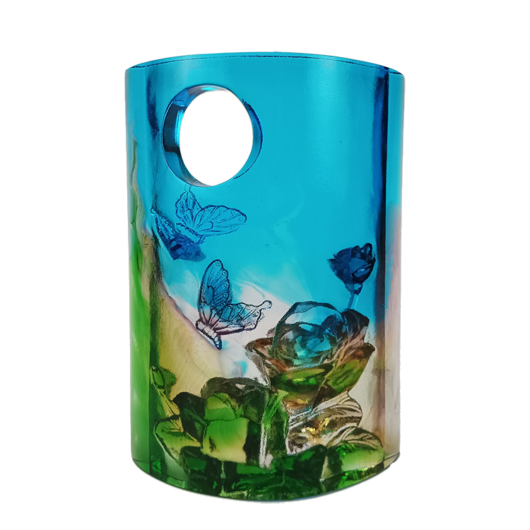 鹿港窯|花好月圓 琉璃擺飾:幸福與圓滿的象徵