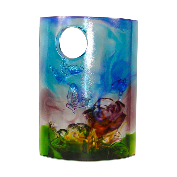 鹿港窯|花好月圓 琉璃擺飾:幸福與圓滿的象徵