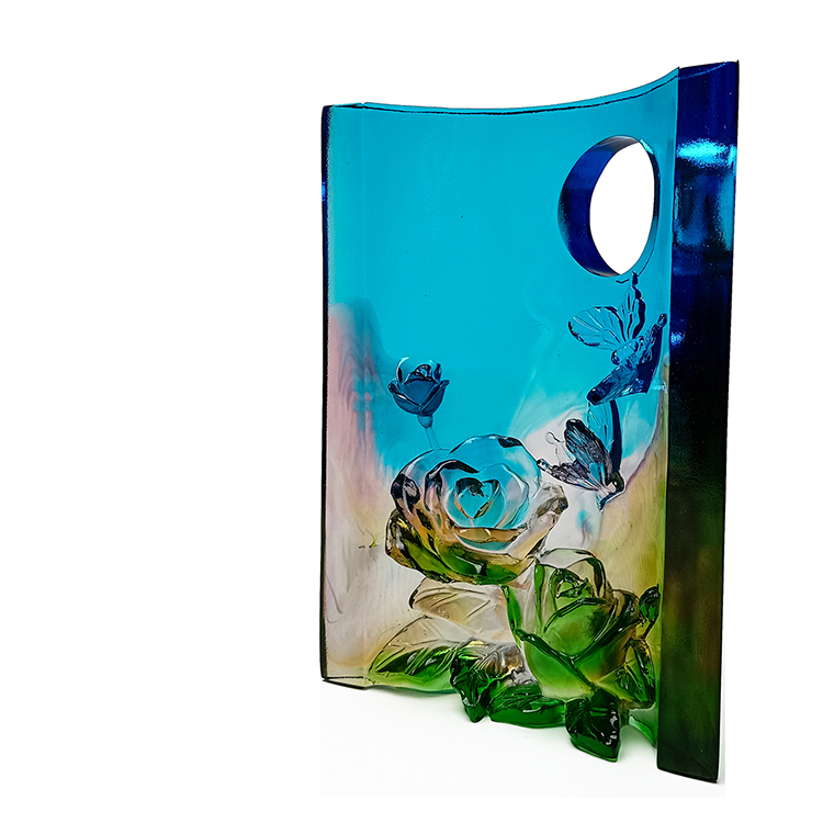 鹿港窯|花好月圓 琉璃擺飾:幸福與圓滿的象徵