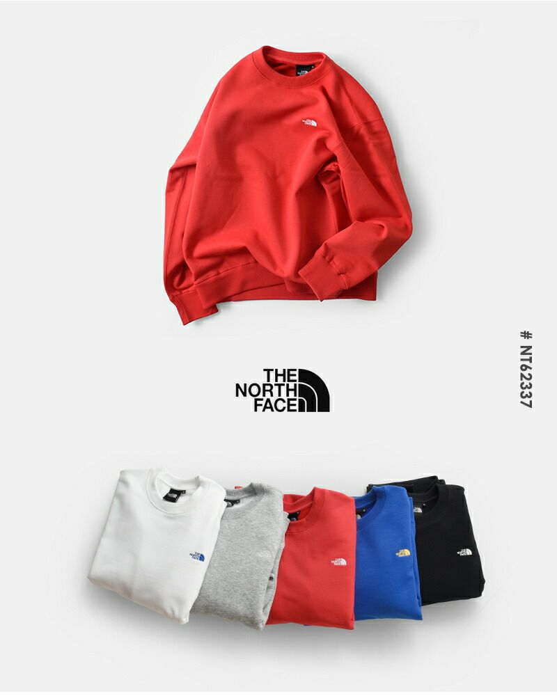 日本 TNF Small Logo Heather Sweat Crew 保暖衛衣