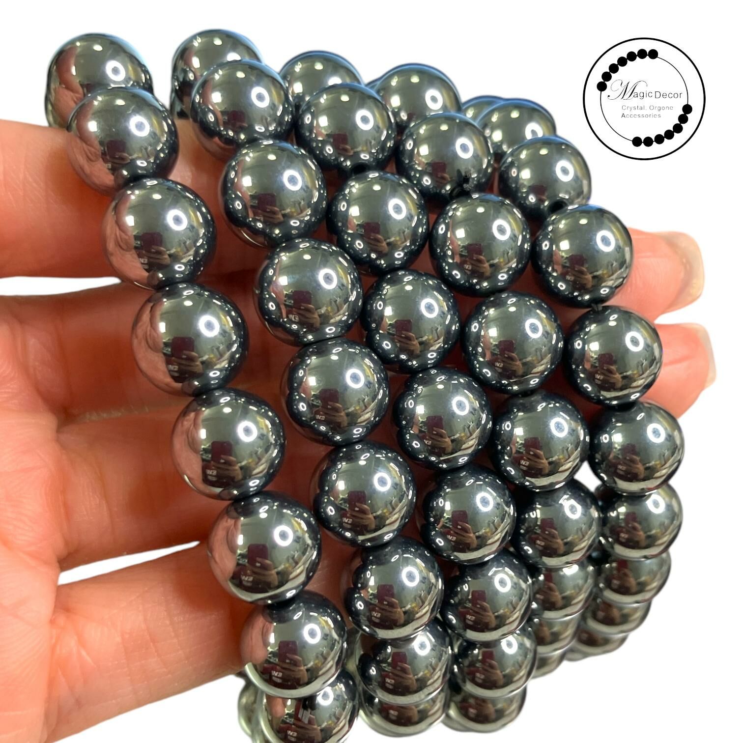 250703 - A44 9mm+太赫茲圓珠手串