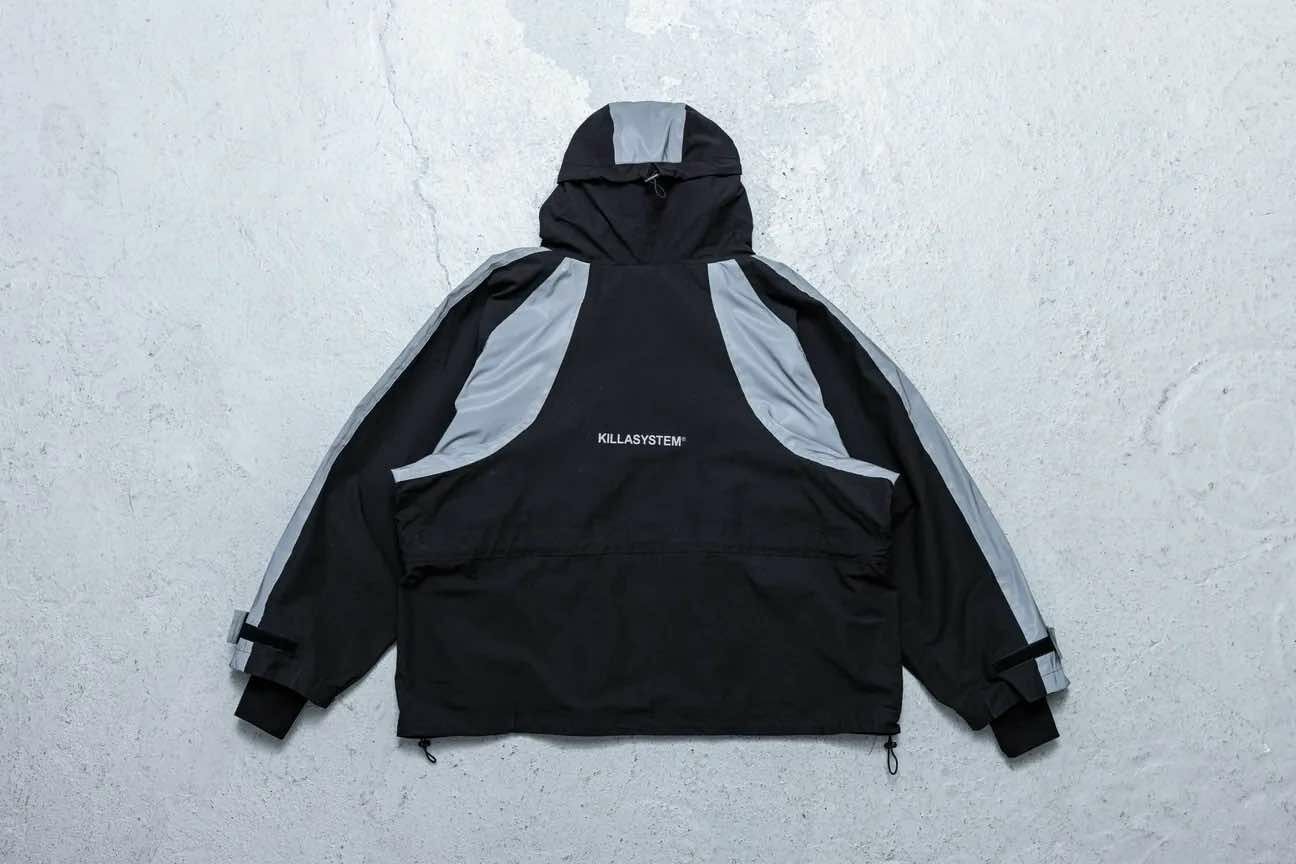 ON SALE" KILLASYSTEM REFLECTIVE WINDBREAKER JACKET