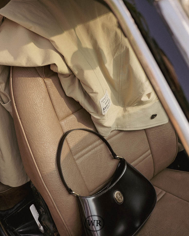 Mirror Mirror Leather Bag - Dark Brown