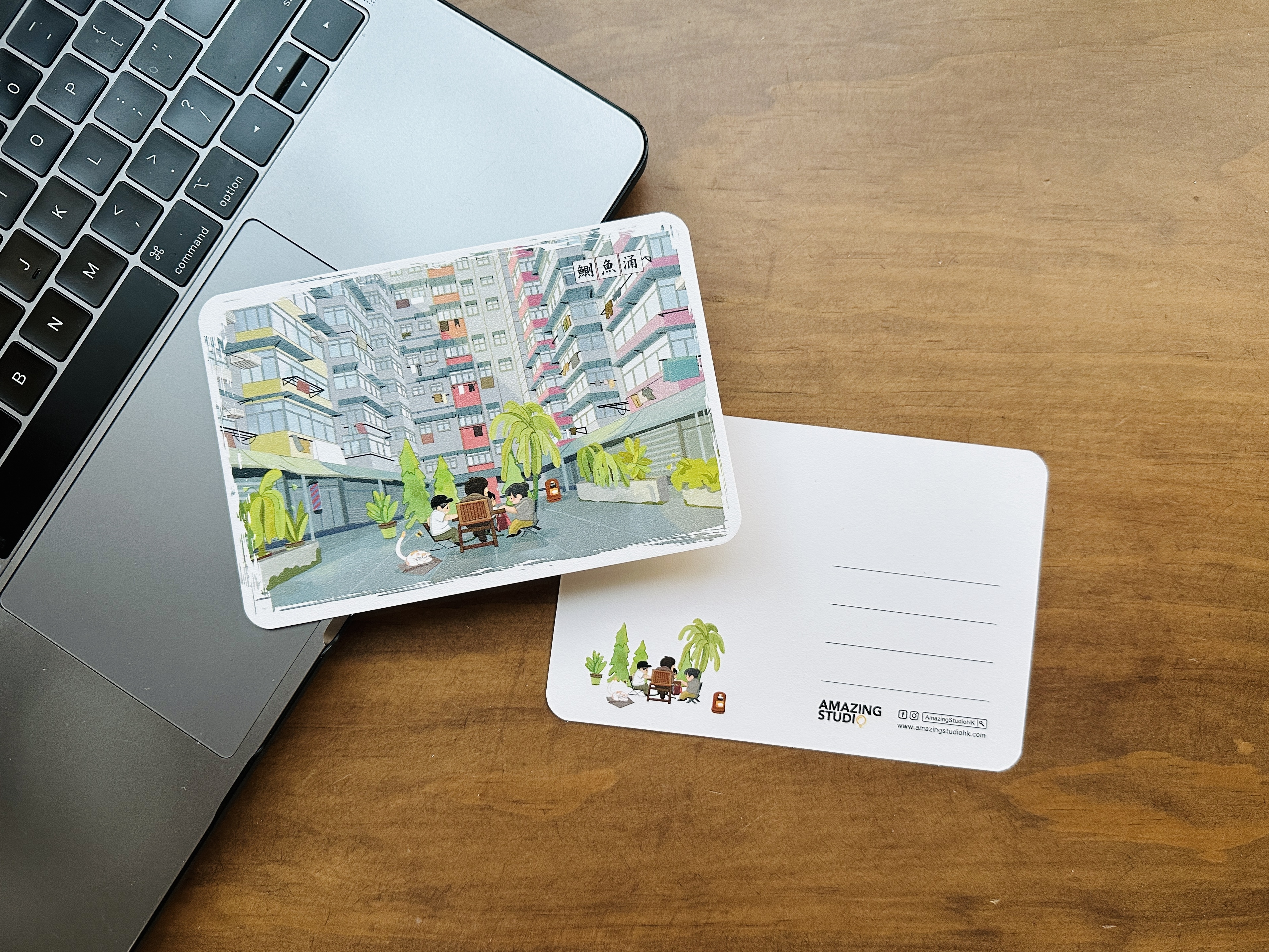 【香港日記 - 鰂魚涌 】 明信片丨Amazing Studio