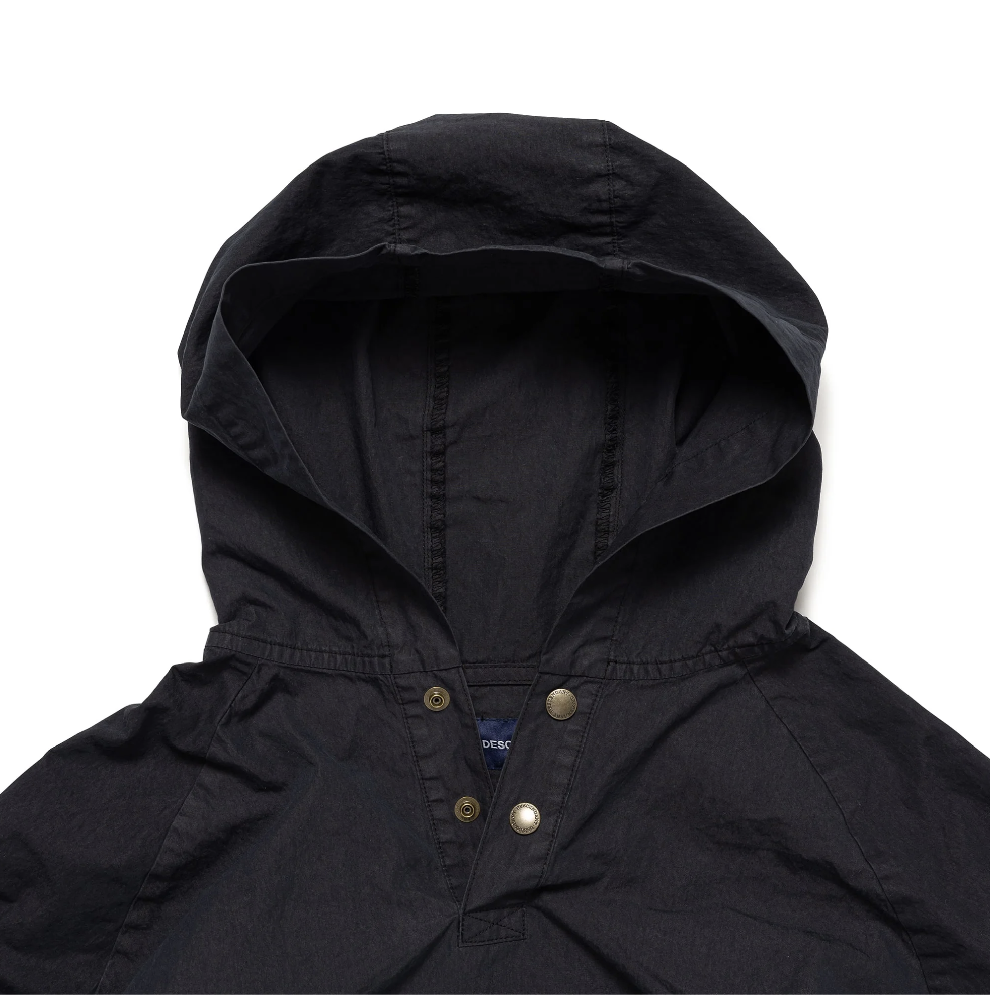 24AW DESCENDANT MOLE HOODED LS サイズ② DESCENDANT MOLE HOODED LS SHIRT PIGMENT DYE | GREY