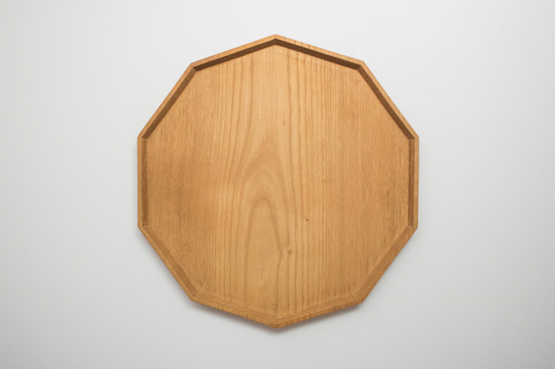 +g 紀平佳丈-十角盆 大/栗