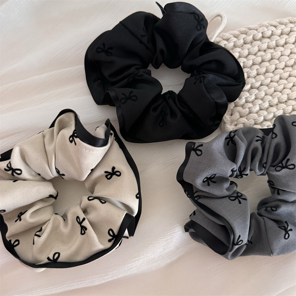 《5009》韓系溫柔氣質蝴蝶結大腸髮圈