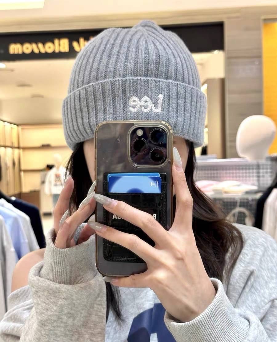 現貨 韓國代購 Lee 針織短毛帽 毛線帽