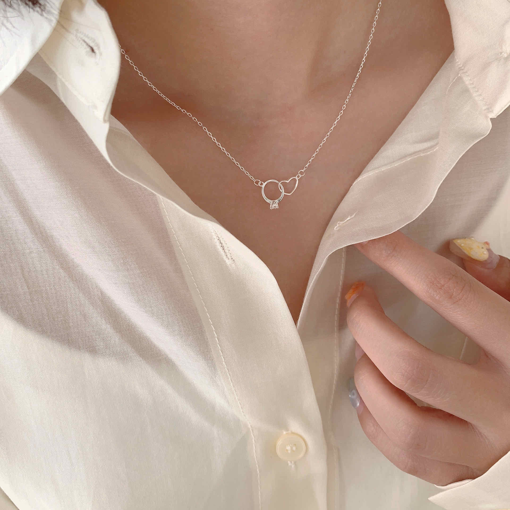 🇰🇷925 silver Marry me 項鍊｜2 color