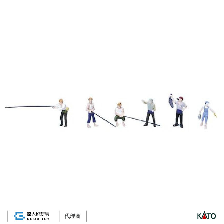 KATO 24-221 (N) 人偶 釣魚的人