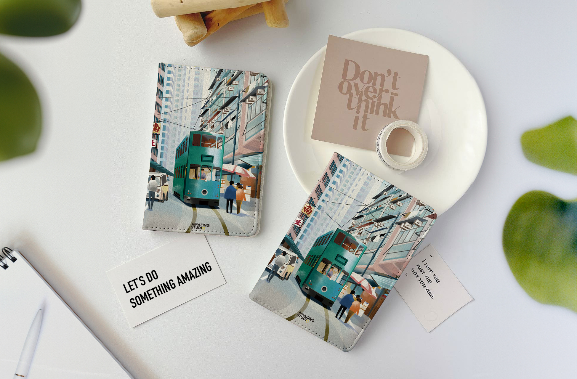 【電車】護照套丨香港特色丨amazing studio