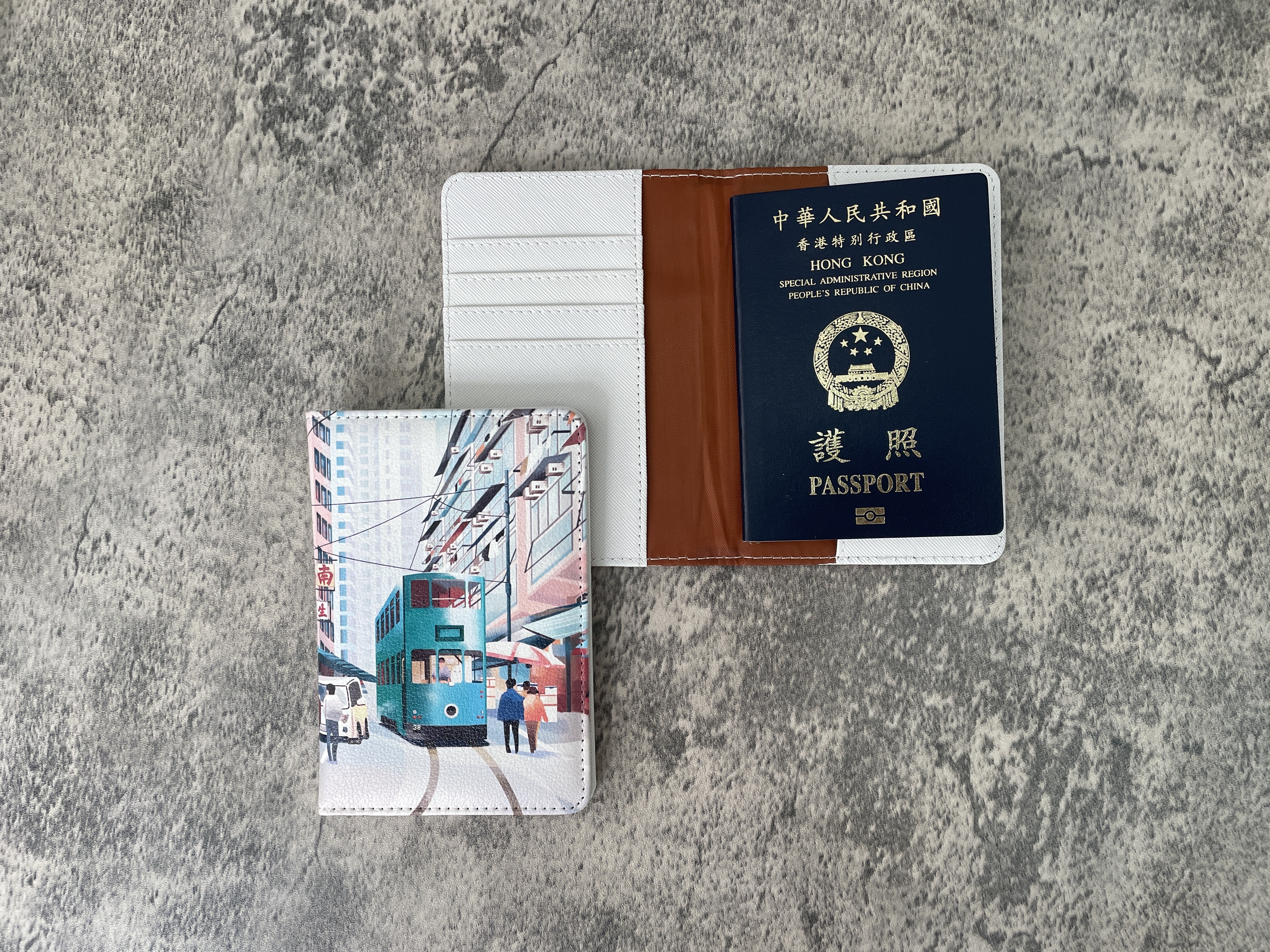 【電車】護照套丨香港特色丨amazing studio