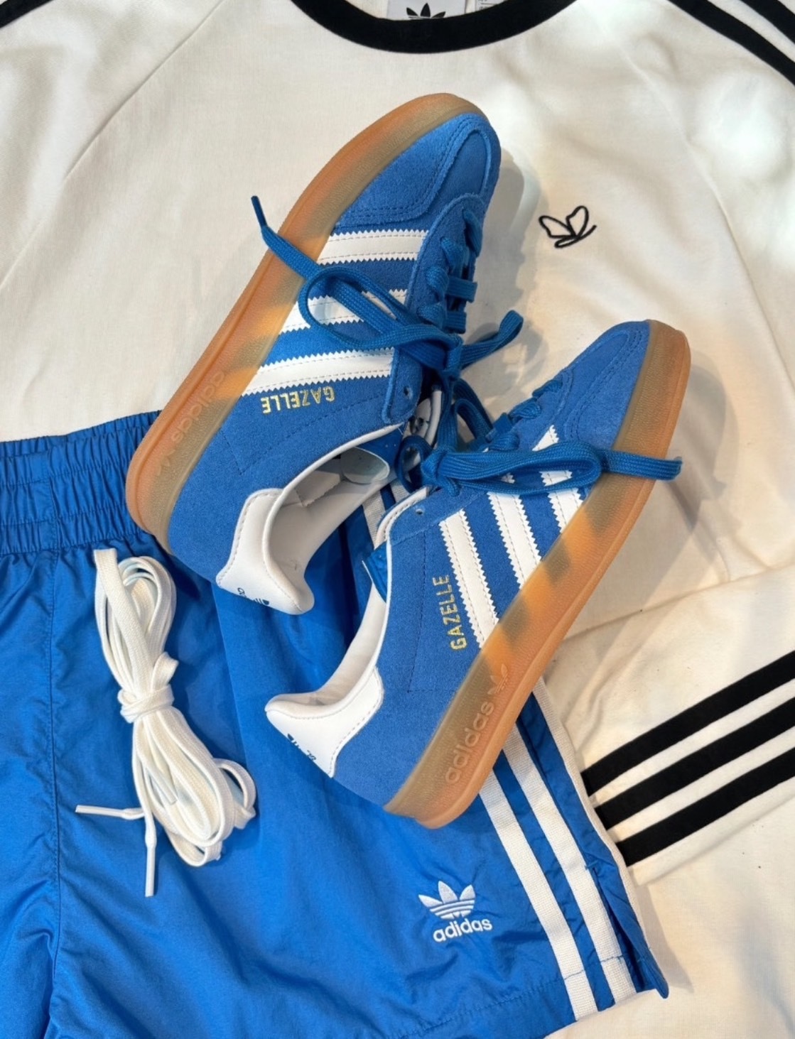 <快速出貨> Adidas Originals Gazelle 焦糖寶藍 (JI2061)