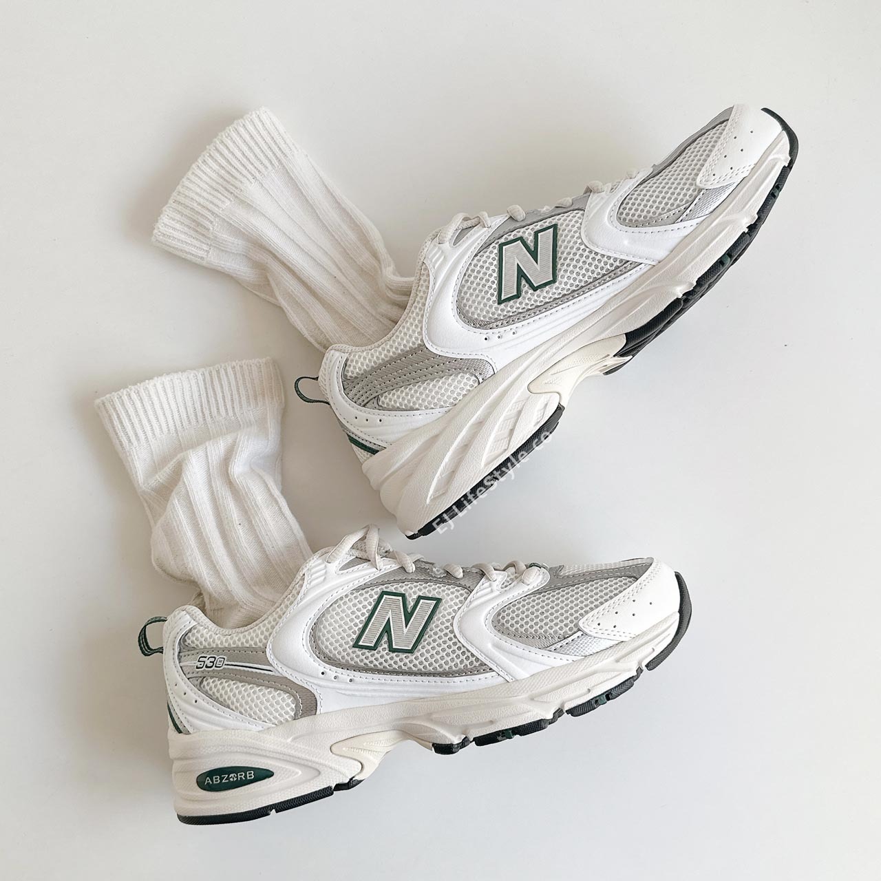 NEW BALANCE 530 NB 奶油森林綠 復古 男鞋 MR530SX / 現貨