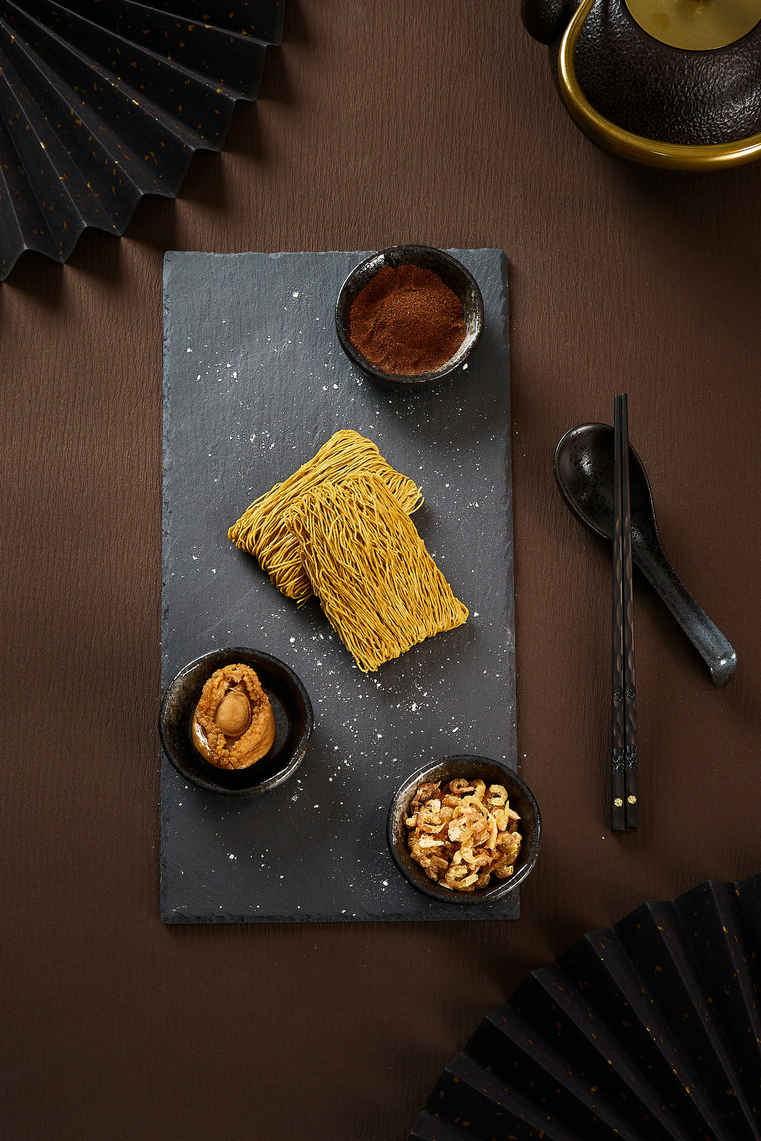 極上鮑魚味蝦子麵