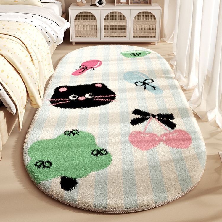 《10222》繽紛貓貓狗狗地毯（兩款）