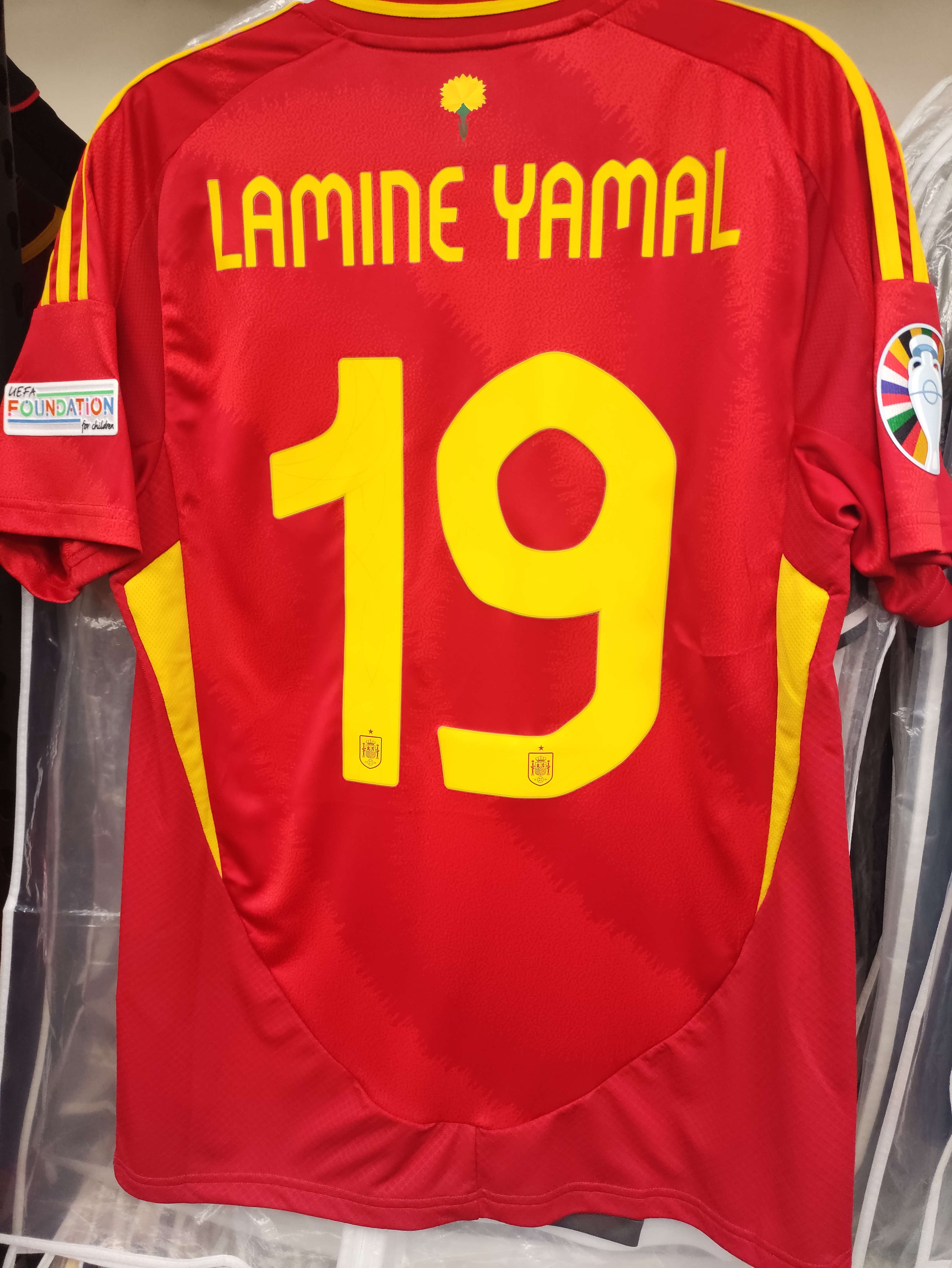 2024西班牙國家隊歐國杯決賽球迷版球衣