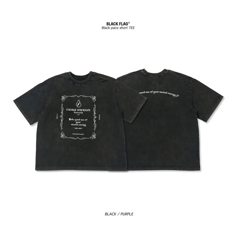 BLACK pace TEE