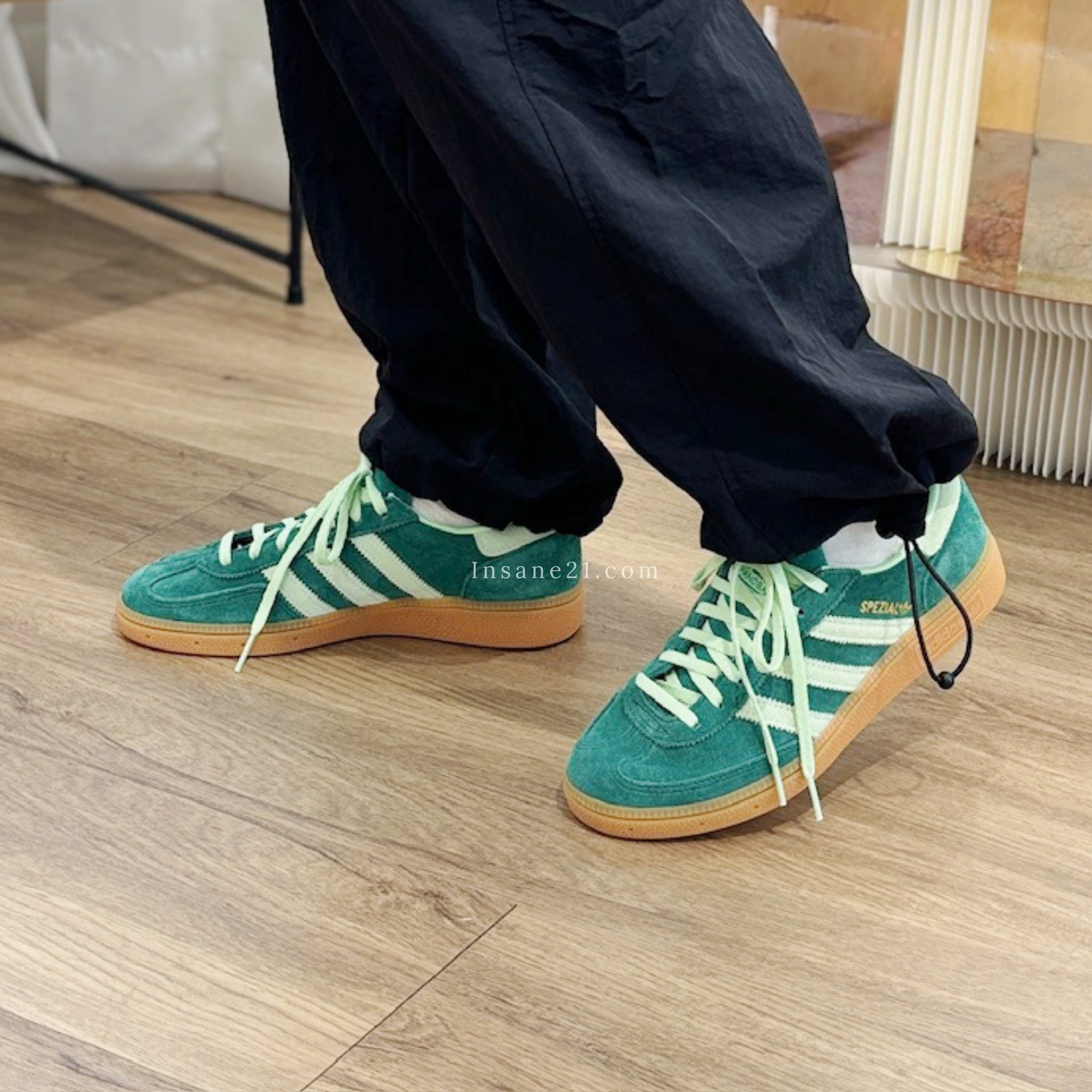 Adidas Women's Handball Spezial Shoes 'Collegiate Green