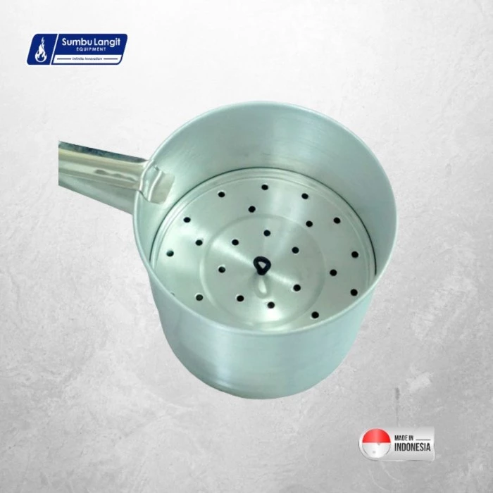 Sumbu Langit UL Pot 1100ml set with steam rak 輕量化鋁煲及碗連蒸架套裝 (附送隔熱皮套)