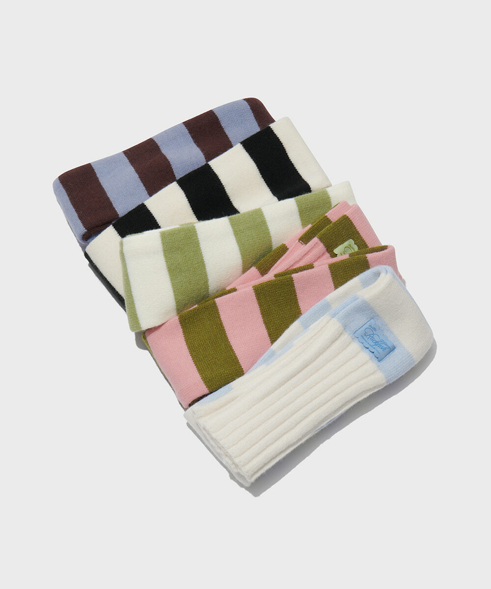 Rockfish Weatherwear STRIPE RIBBED MUFFLER