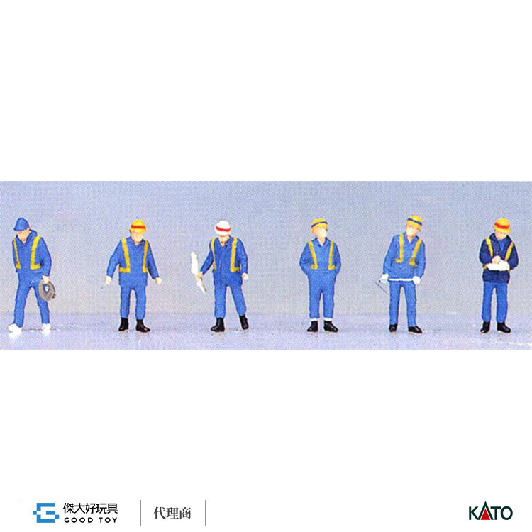 KATO 24-203 (N) 人偶 鐵道作業員