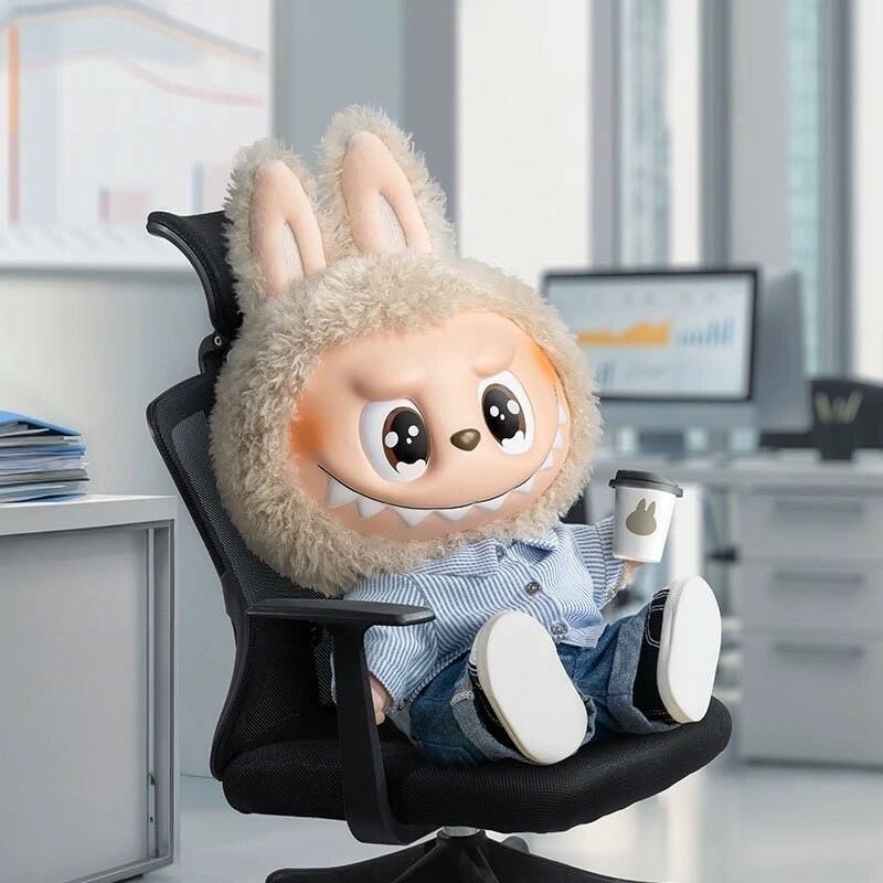 POP MART 泡泡瑪特 THE MONSTERS FLIP WITH ME 夏日浪 拉布布 LABUBU 搪膠毛絨 公仔