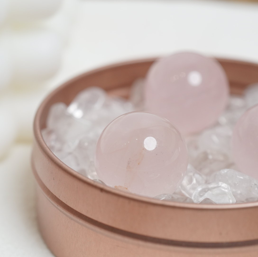 很～迷～你～粉水晶球