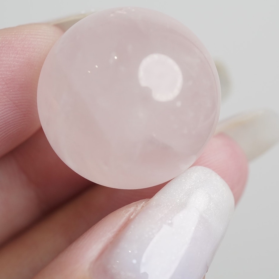 很～迷～你～粉水晶球