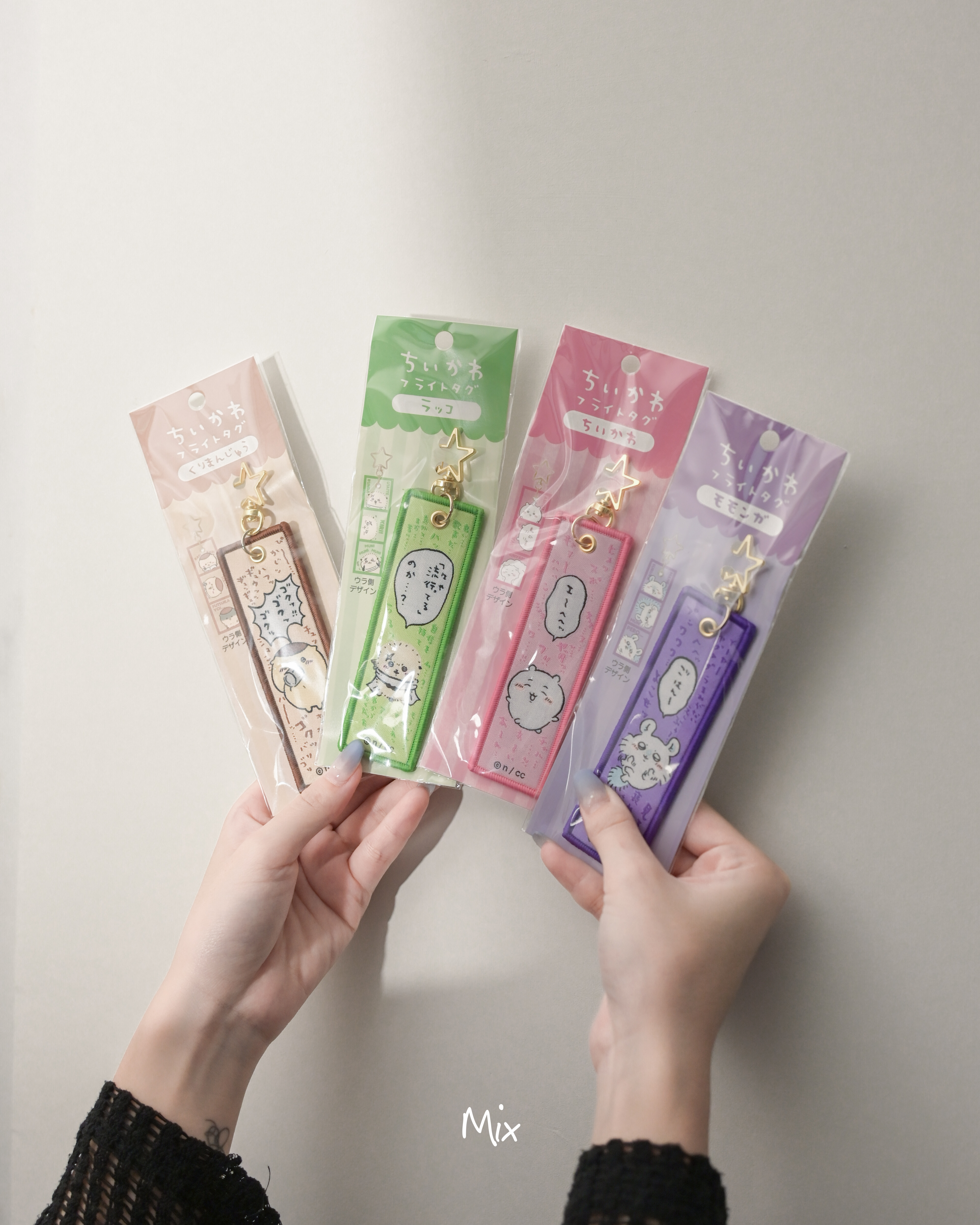 iSNEAKERS｜日本 Chiikawa吉伊卡哇 三格漫畫 標籤 鑰匙圈