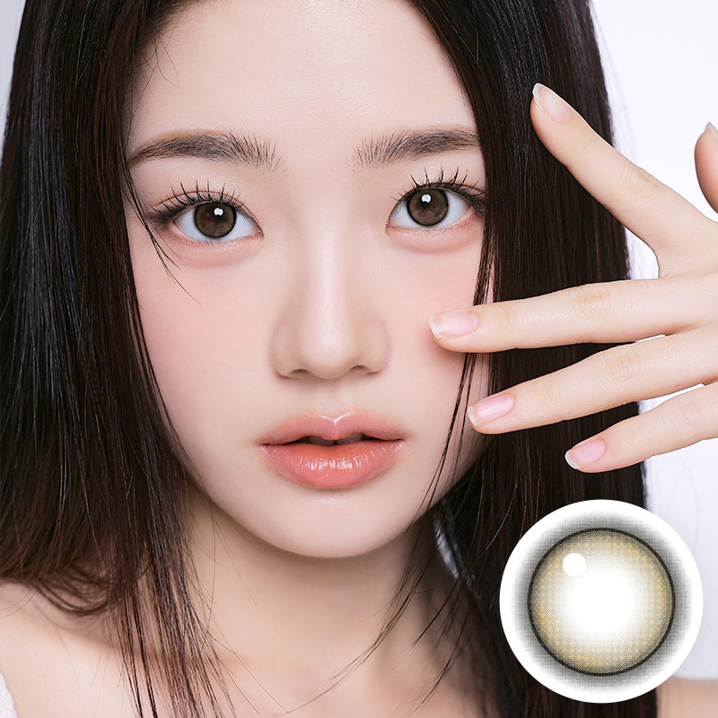 [月拋] I-Girl One Pick 1 Month Beige 彩妝隱形眼鏡｜每盒1片
