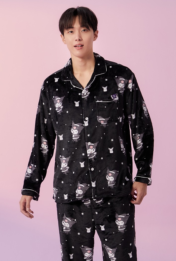 SPAO X KUROMI 毛毛睡衣