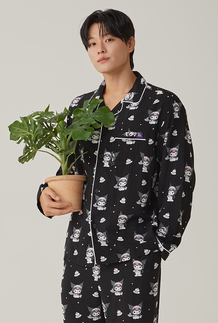 SPAO X KUROMI 長袖睡衣