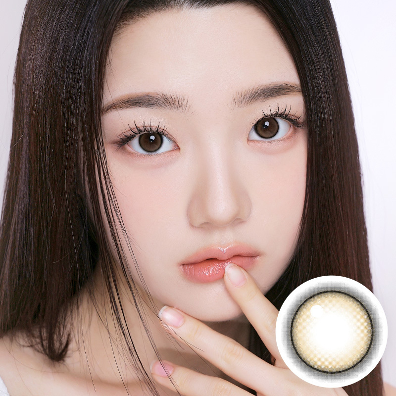 [月拋] I-Girl One Pick 1 Month Brown 彩妝隱形眼鏡｜每盒1片