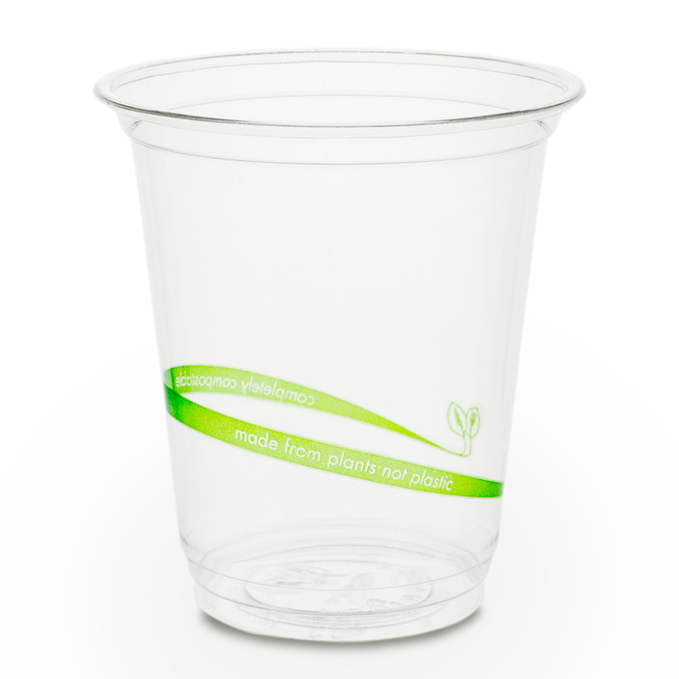 透明凍飲杯植物纖維 7 安士窄身 50 隻