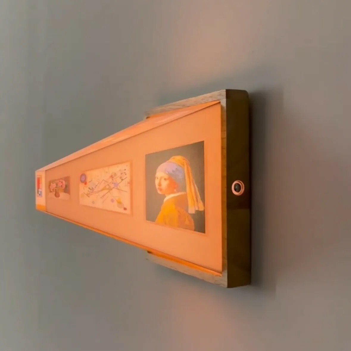 【雙11優惠】【現貨】居家好物 3D裸視畫廊夜燈 可調光