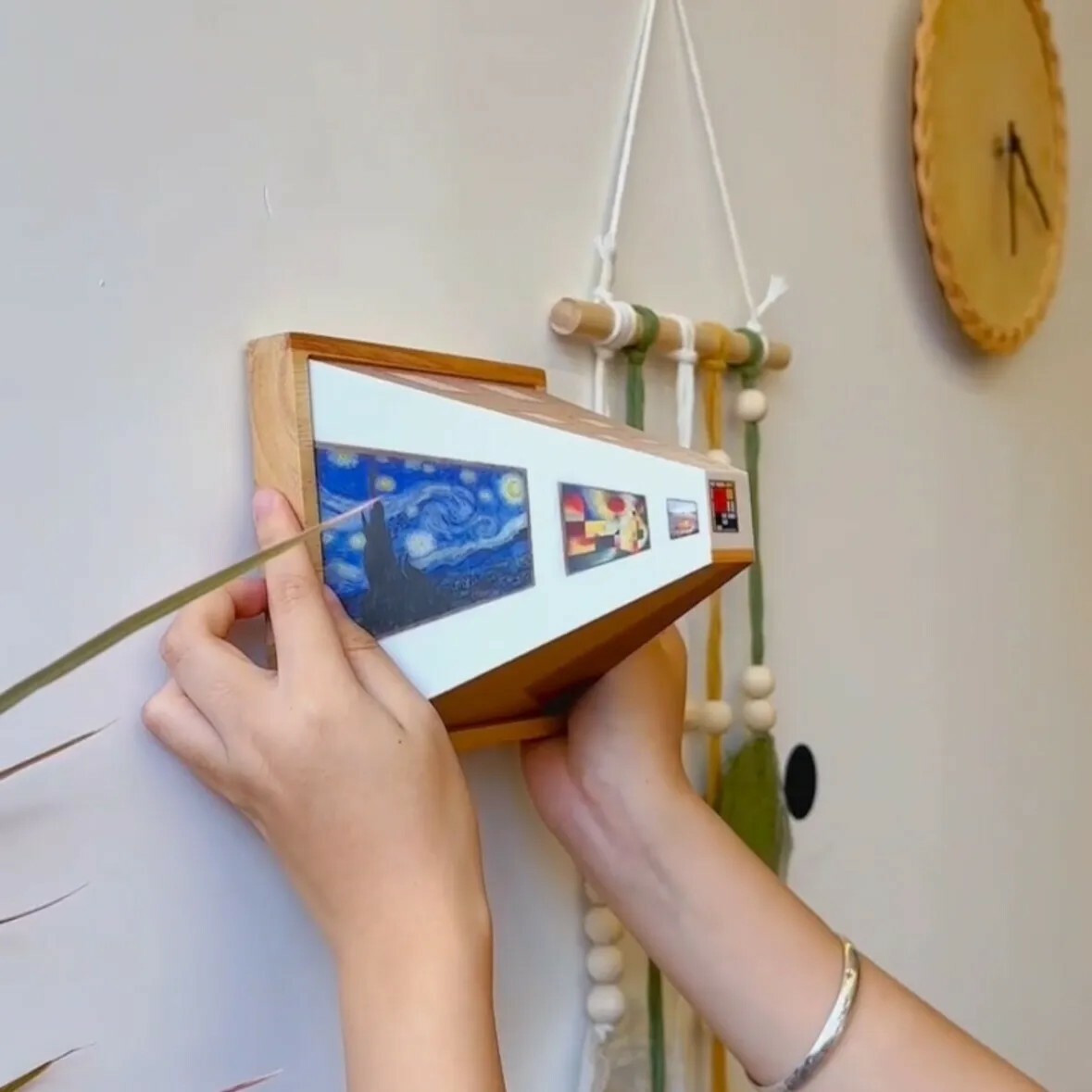 【雙11優惠】【現貨】居家好物 3D裸視畫廊夜燈 可調光