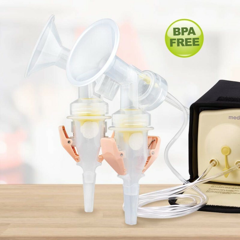 Maymom 窄口喇叭奶袋夾 泵奶夾 （一對裝）