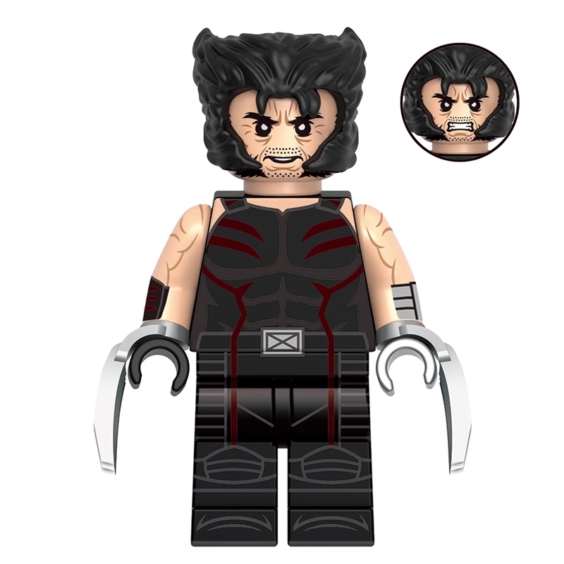 Apocalypse Wolverine Deadpool Marvel Super Heroes Custom Minifigs Minifigures Fit Lego G0176 GH0602