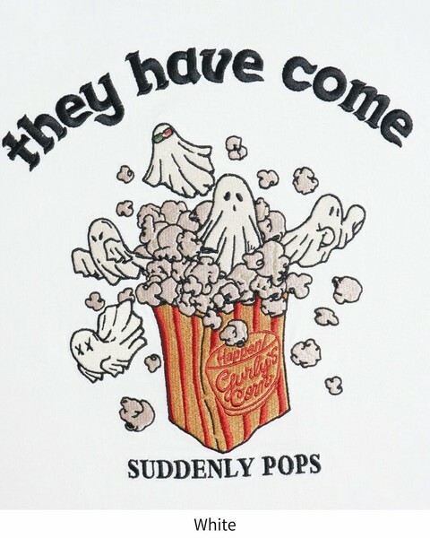 【日貨】Ghost爆米花長袖TEE