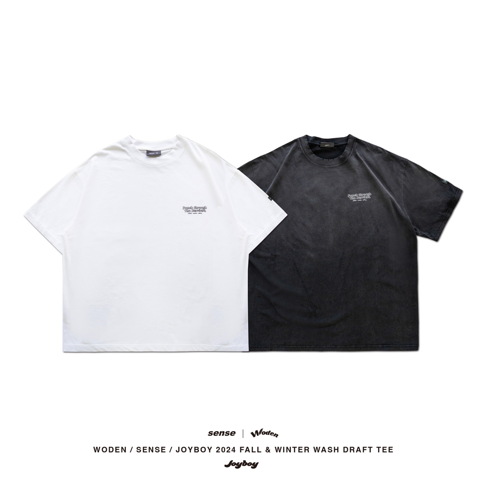 WODEN / sense / Joyboy 2024 Fall & Winter 019 Wash Draft Tee